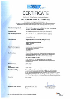 DVS Certificate 2017a
